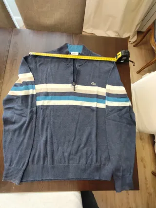 Jersey Lacoste Media Cremallera Talla L