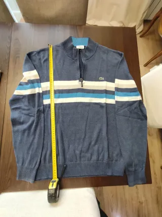 Jersey Lacoste Media Cremallera Talla L