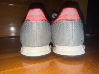 Zapatillas Adidas Gris/Rojo Talla 41 1/3