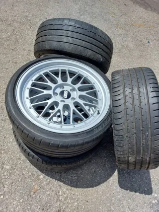 Llantas BBS LM R19 5x112 pulgadas vendo o cambio