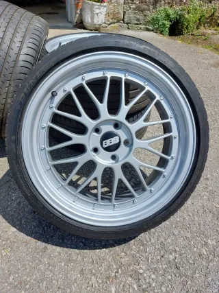 Llantas BBS LM R19 5x112 pulgadas vendo o cambio