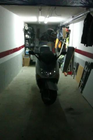 Garaje privado cerrado