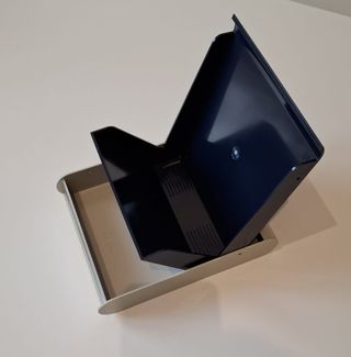 2 schedari in plastica Buffetti