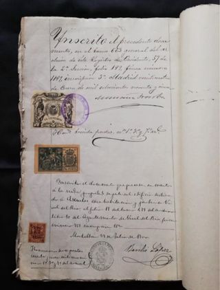 MADRID 1905, C/ ARENAL, CARLOS PRAST Y JULIAN.