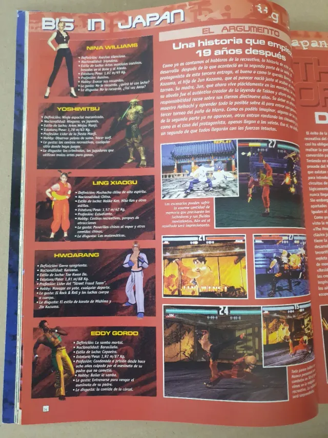 Revista Hobby Consolas 77 Tekken 3