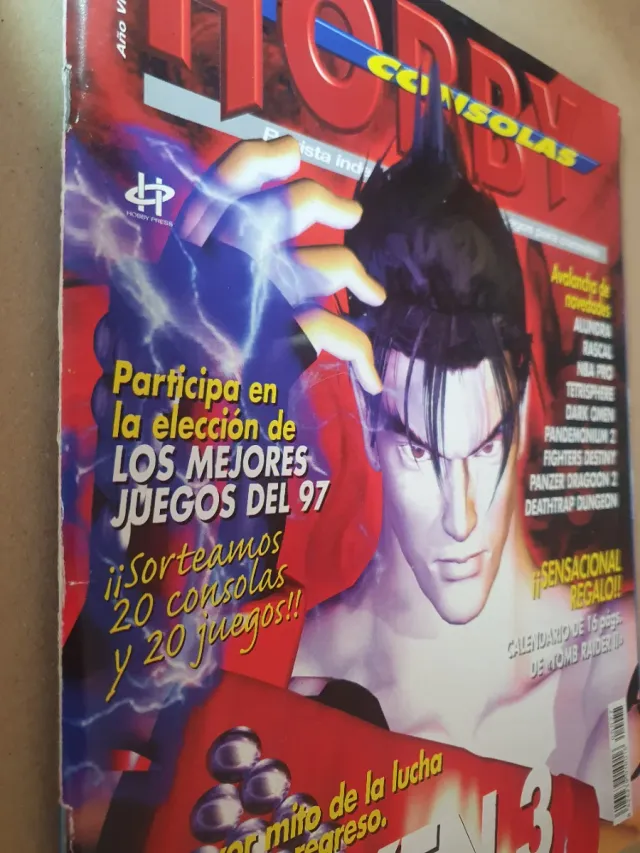 Revista Hobby Consolas 77 Tekken 3