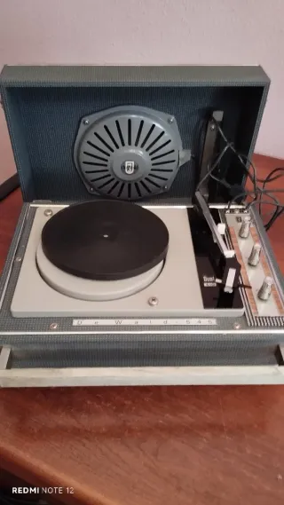 Tocadiscos Vintage De Wald 545 Años 60