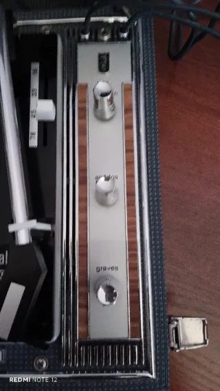 Tocadiscos Vintage De Wald 545 Años 60