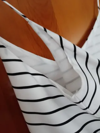 Camiseta tirantes rayas Stradivarius Talla M