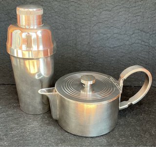 Shaker Broggi teiera fra. Broggi des. Gio Ponti