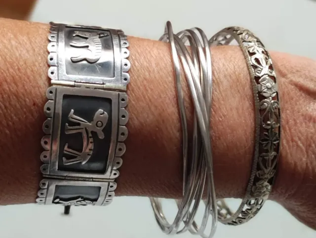 Brazaletes de Plata de Ley