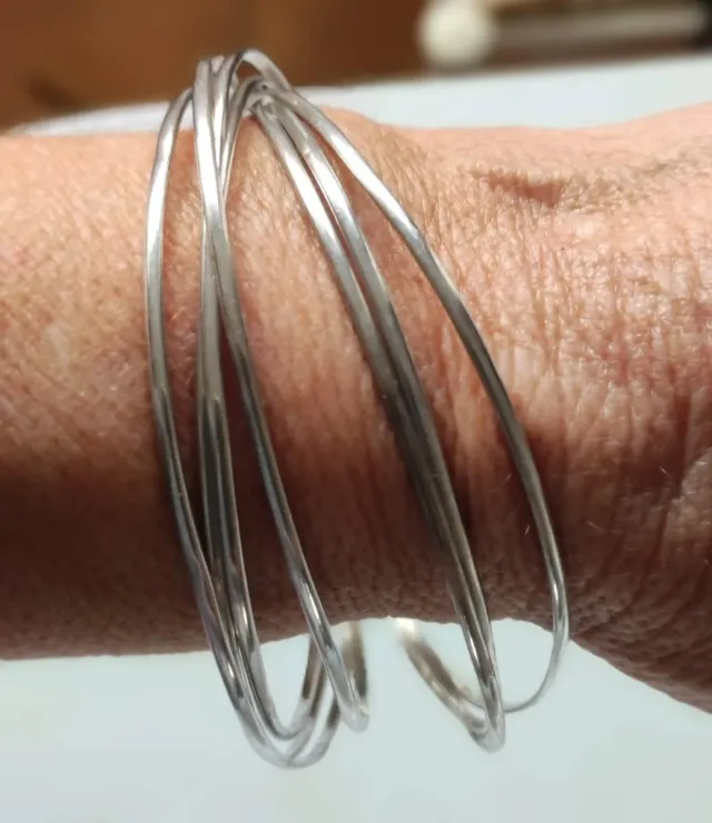 Brazaletes de Plata de Ley