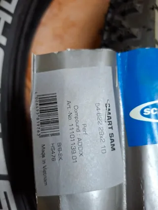 Cubierta Schwalbe Smart Sam 29