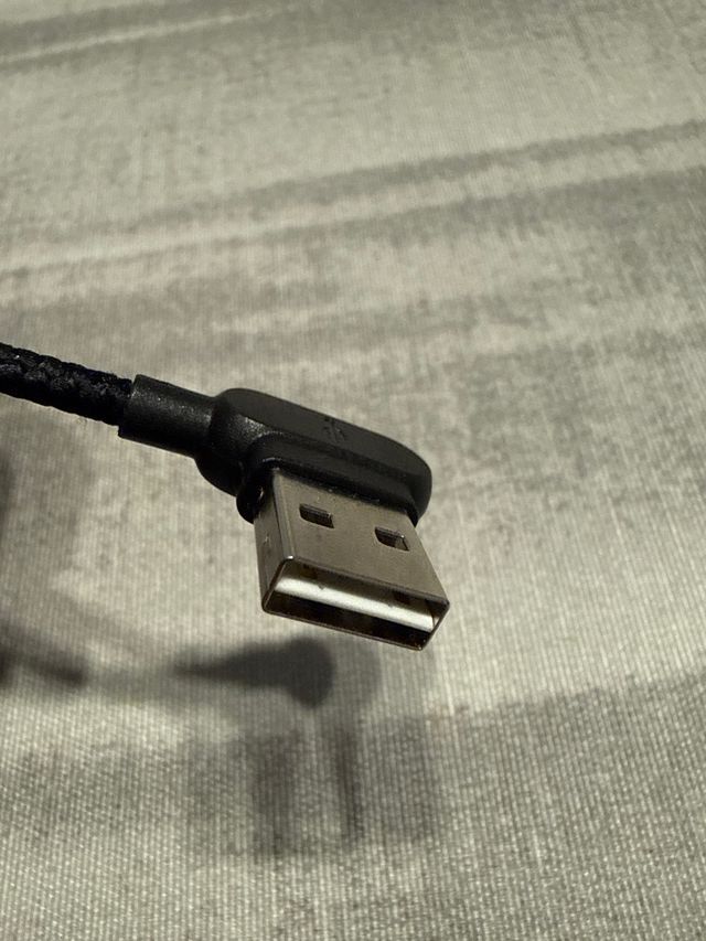 Cable USB-C en espiral para coche