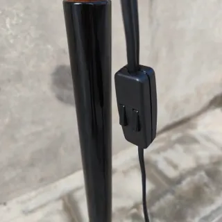 Lámpara Pie Vintage Nórdica Madera dos focos