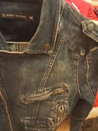 Chaqueta vaquera mujer Zara