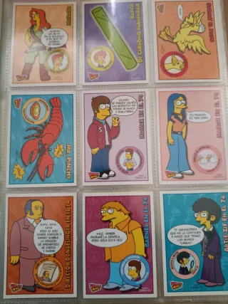 Álbum Simpsons Mania COMPLETO