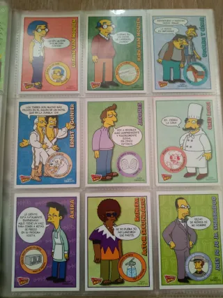 Álbum Simpsons Mania COMPLETO