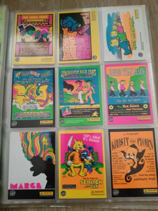 Álbum Simpsons Mania COMPLETO