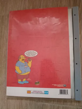 Álbum Simpsons Mania COMPLETO