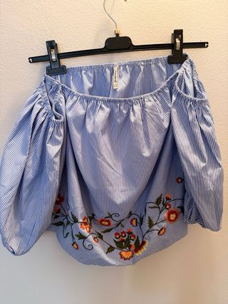 Lotto 2 camicie e top taglia unica