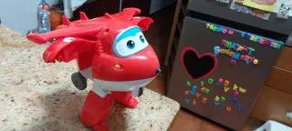 Avión Super Wings Rojo