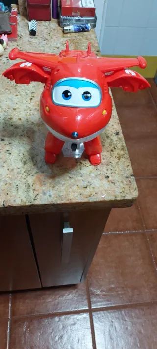 Avión Super Wings Rojo