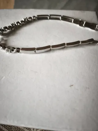 Pulsera plata circonitas