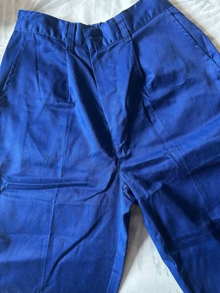 Pantalón de trabajo azul