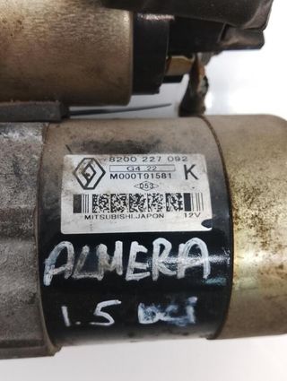 2043 8200 227 092 motor arranque renault megane -