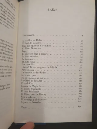 Pesadillas y alucinaciones.  Stephen King.