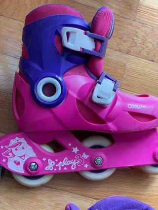 Patines niña talla 26-28 .