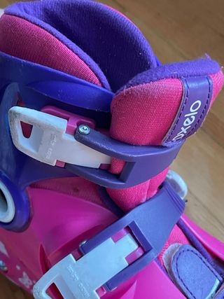 Patines niña talla 26-28 .