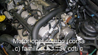 Motor opel combo (corsa c) familiar 1.3 16