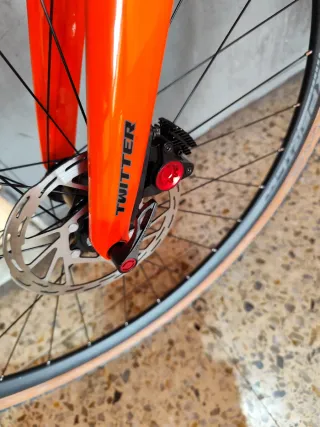 Bicicleta Gravel (Carretera) Twitter V2 Carbono