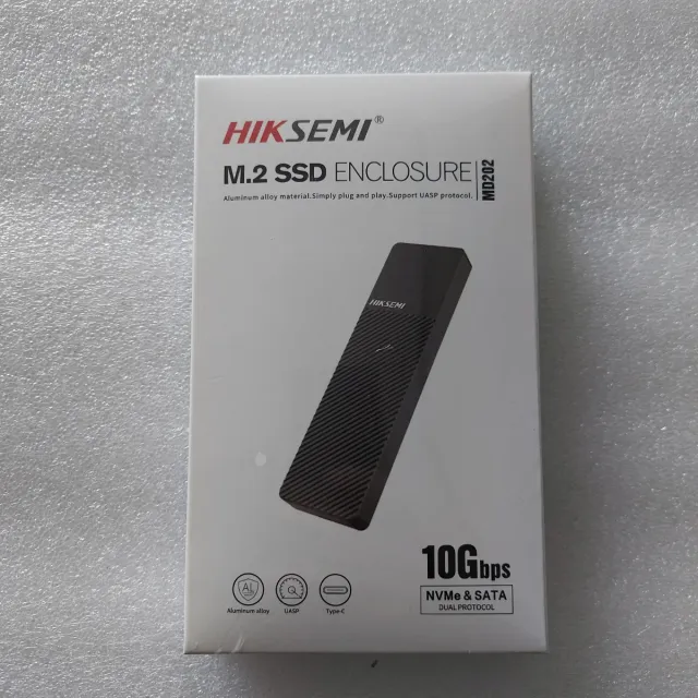 Caja SSD M.2 HIKSEMI MD202 10Gbps