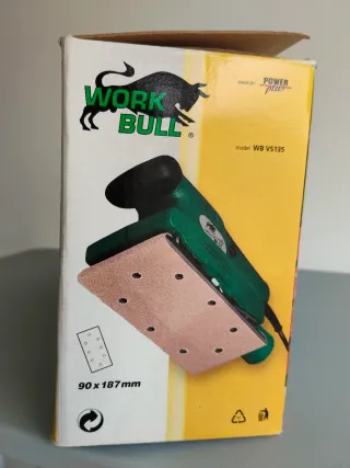 Lijadora Work Bull 135W