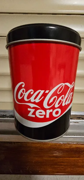 Lattinette metalliche Coca-Cola