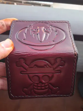 Cartera artesanal cuero natural de tu equipo etc..