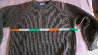 Jersey Lana Pura Escocia Verde