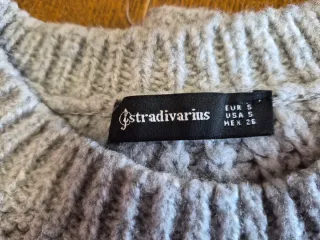 Maglione donna traforato grigio