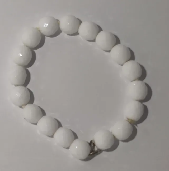 Collar y pulseras de ámbar y cristal