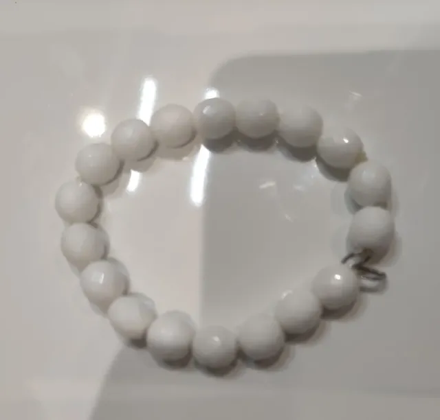 Collar y pulseras de ámbar y cristal