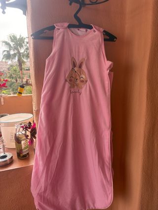 Saco dormir bebé rosa sin estrenar