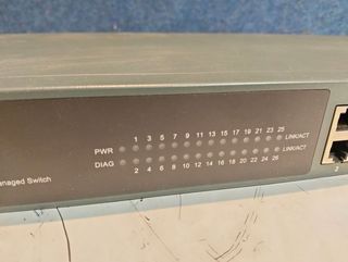 Switch Gestionable L2 GEL-2670 24xGbE + 2xSFP Rack 19"