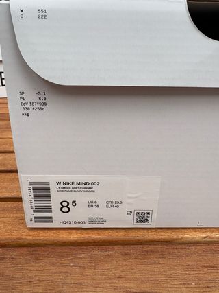 Nike Mind 002 Light Smoke Grey