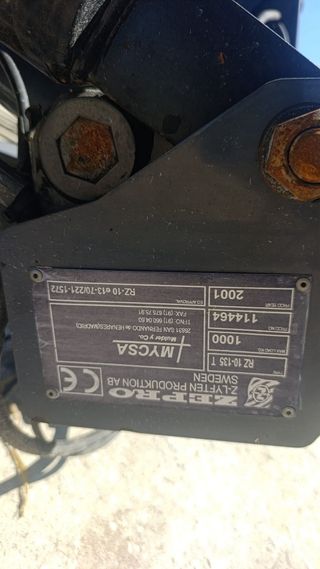 Plataforma elevadora para camión