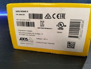 Cámara IP 2MP Axis M3045-V Mini Dome 1080p PoE