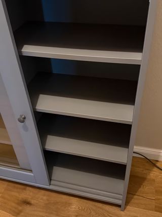 Vitrina HAUGA IKEA Gris