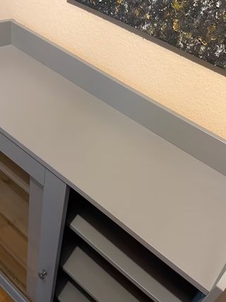 Vitrina HAUGA IKEA Gris